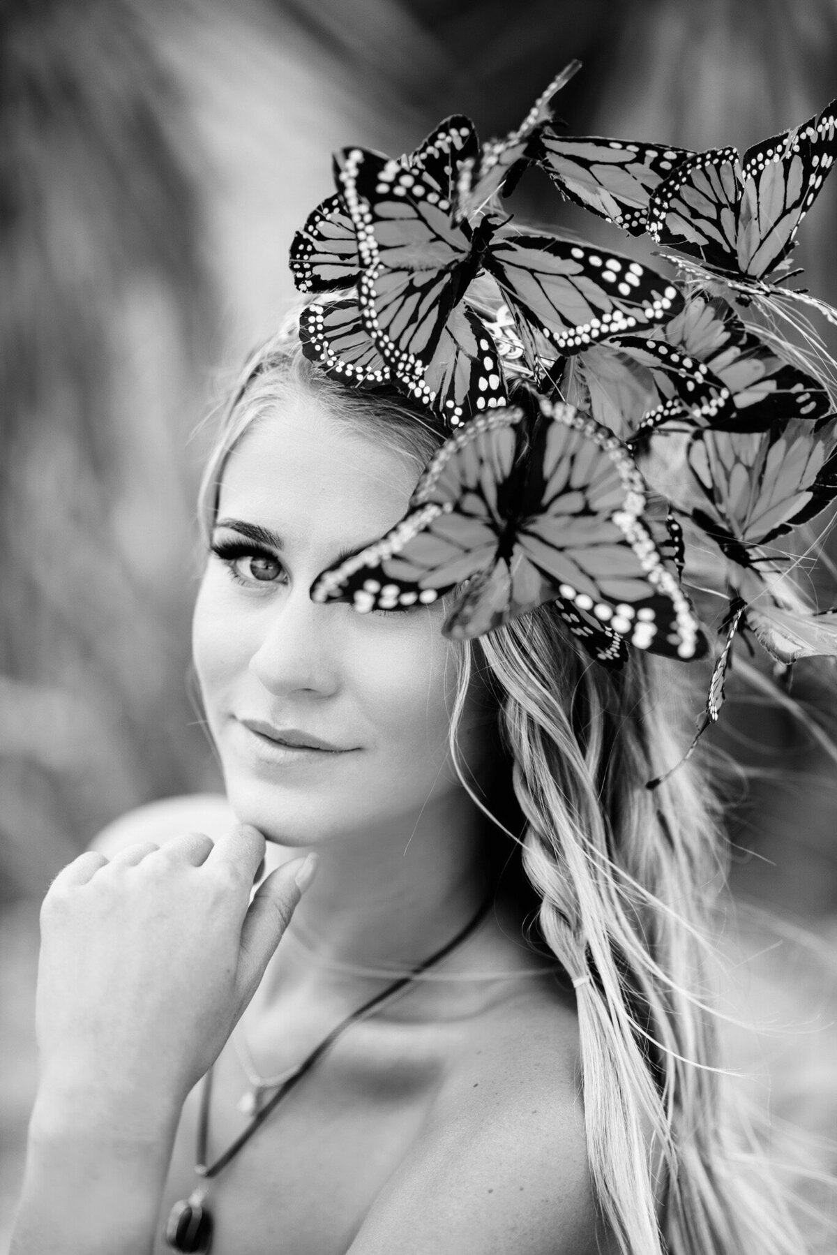 Floral Headpiece - Kristen Kay Photography - MyloFleur Florist-