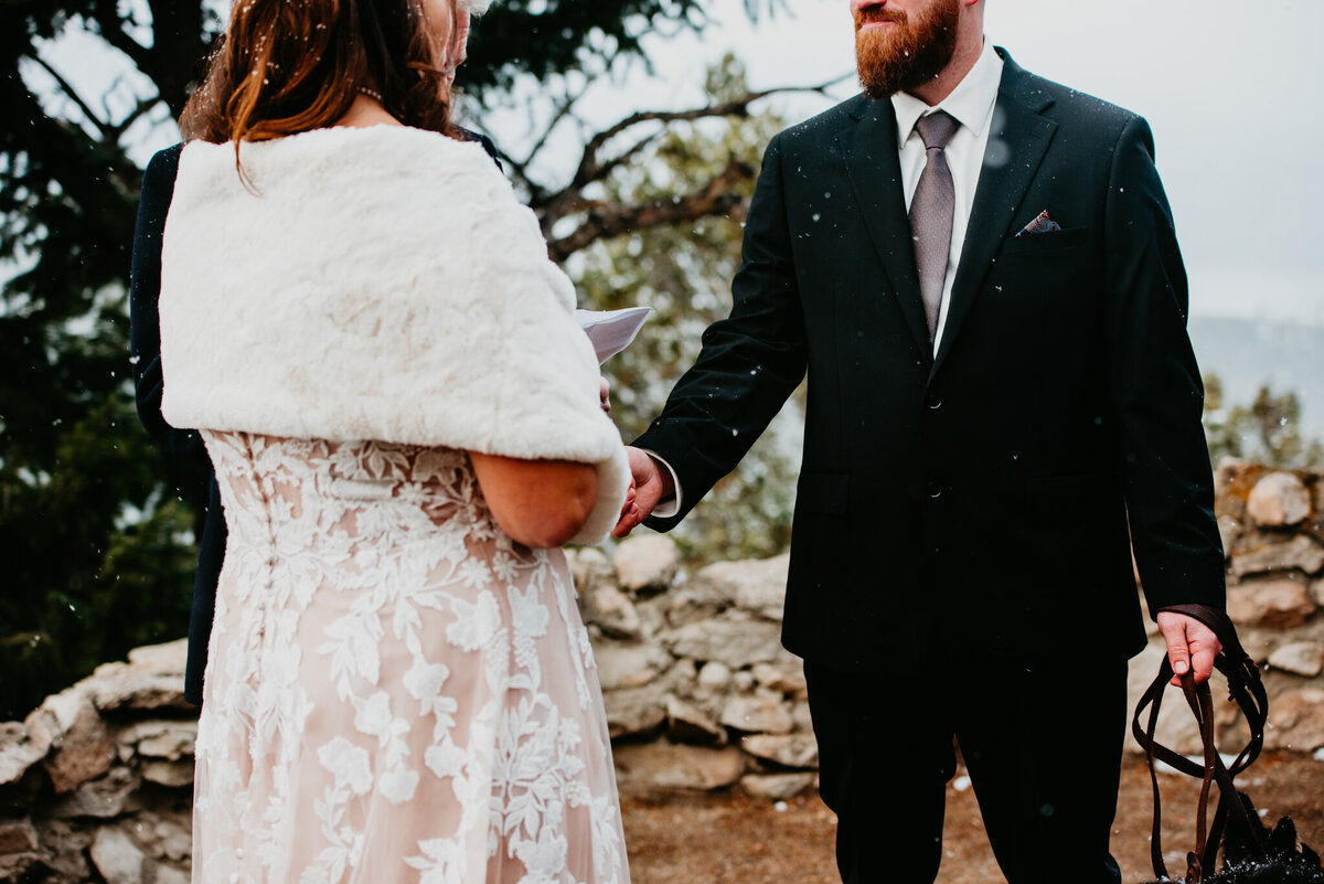 Tony + Andrea Elopement_Ceremony-100