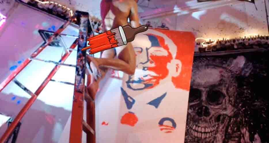 Brent Ray Fraser Live Art Studio Webcam 55