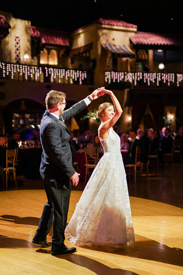first dance at indiana roof ballroom