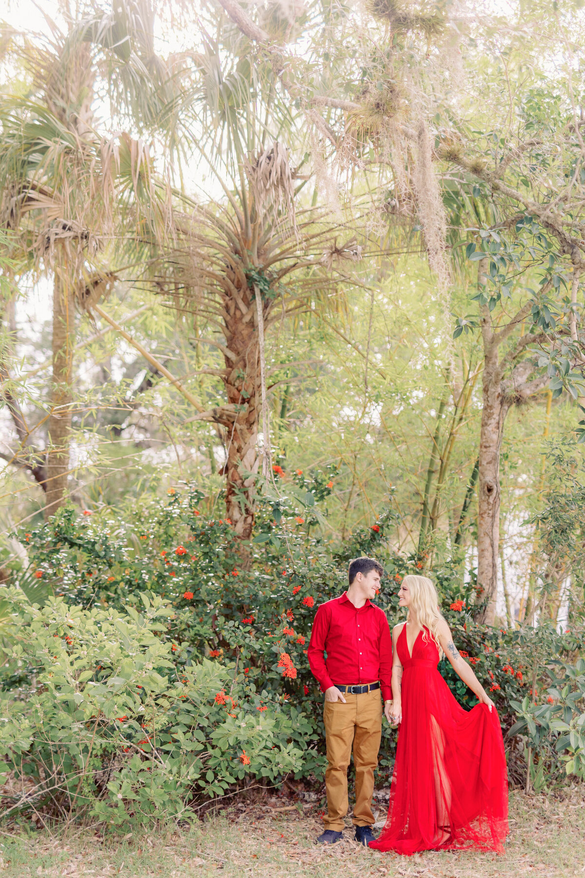 Justin & Cassidy-Engagement-Koreshan Historic Site-58