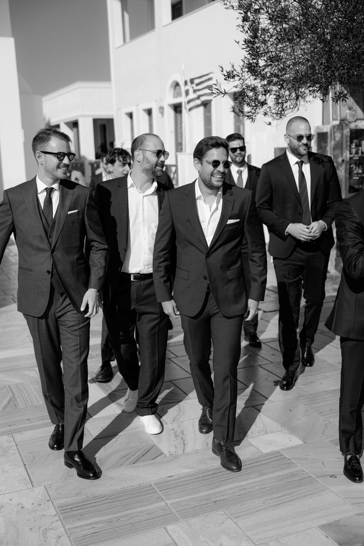 J&E | Glamorous Greece Wedding