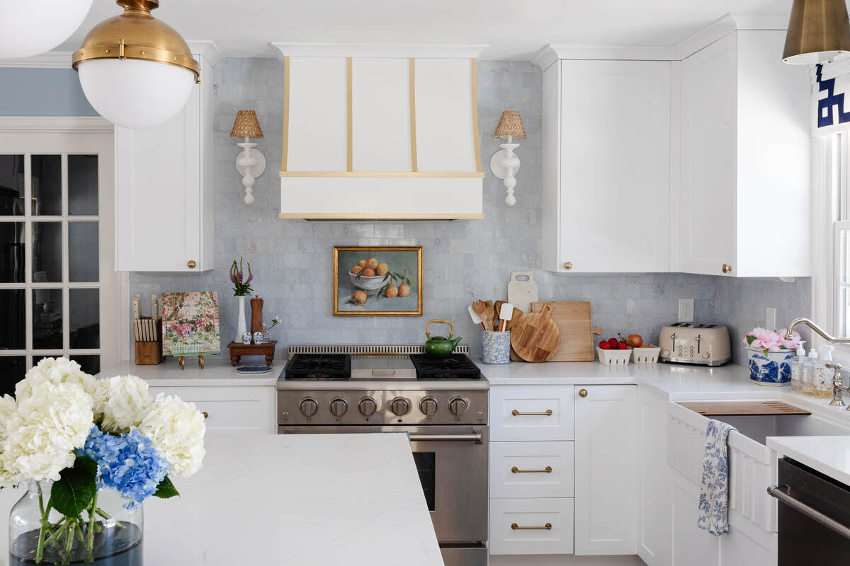 Warm Luxe Modern Kitchen