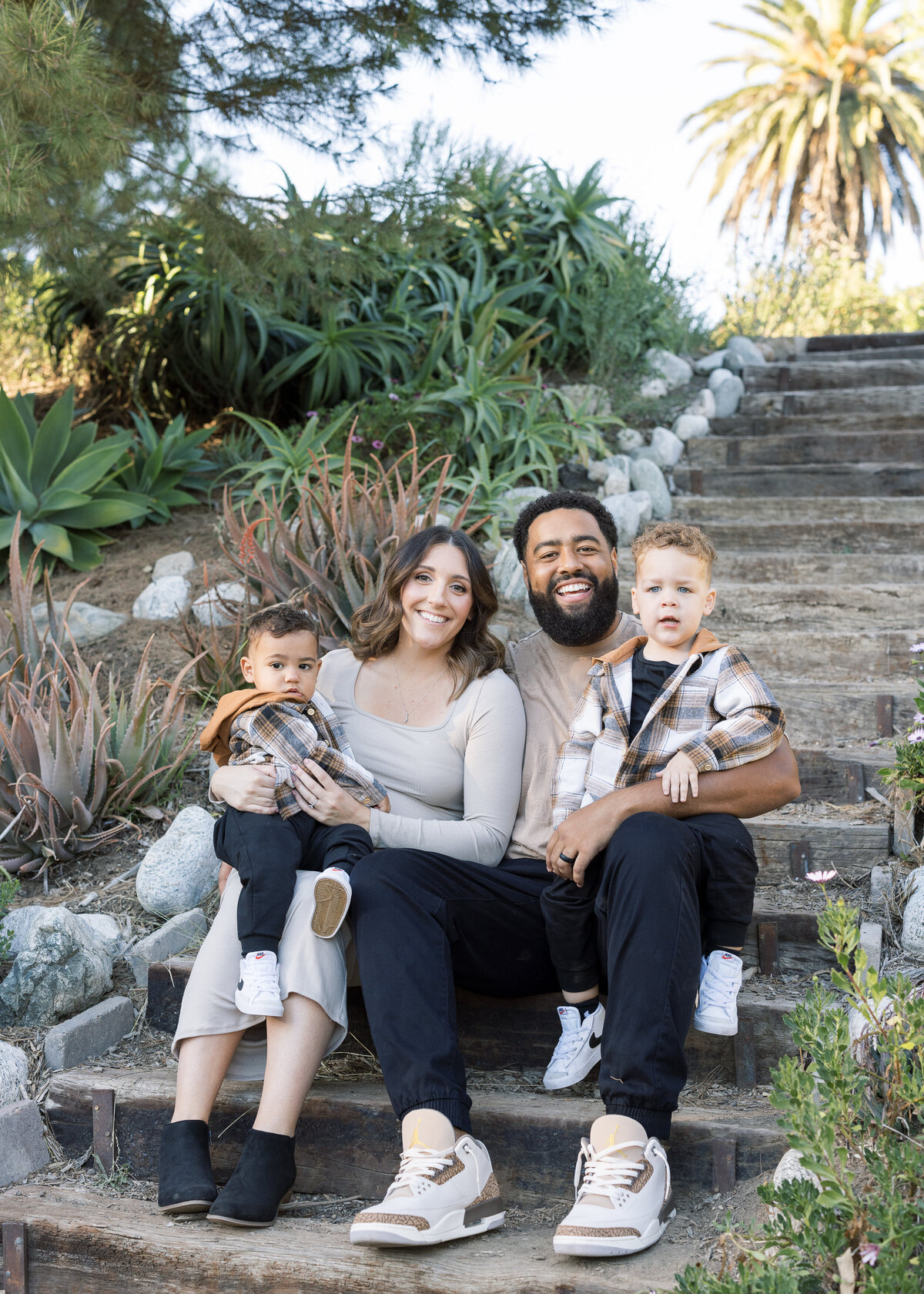 fall family photo in orange county