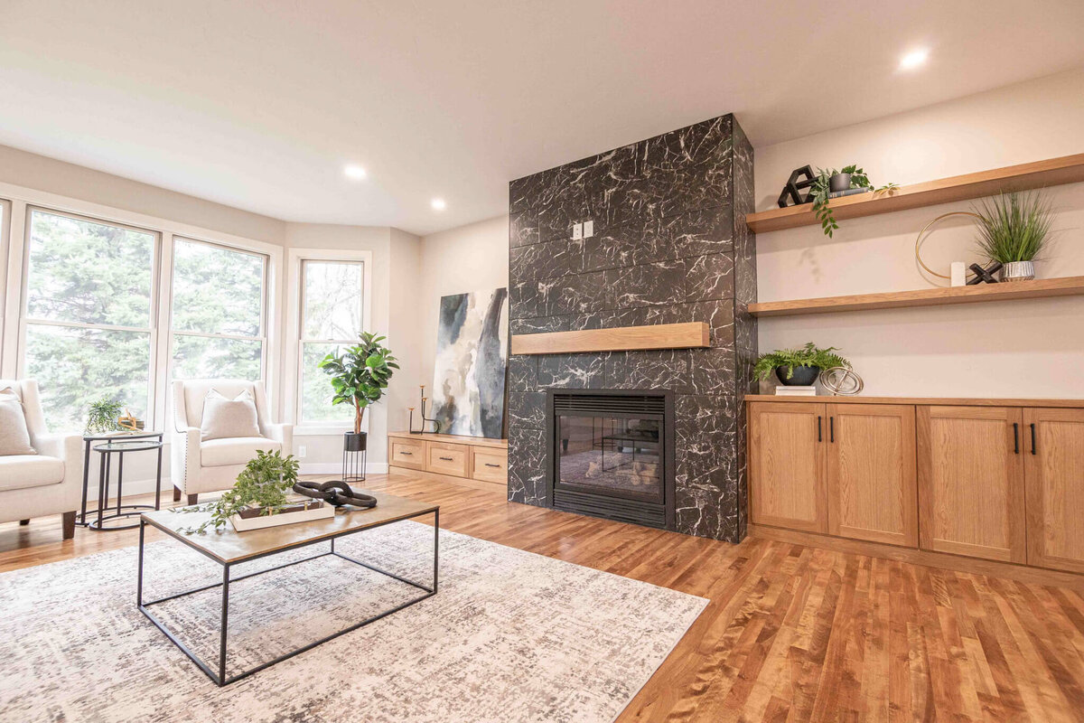 Valley View living room renovations