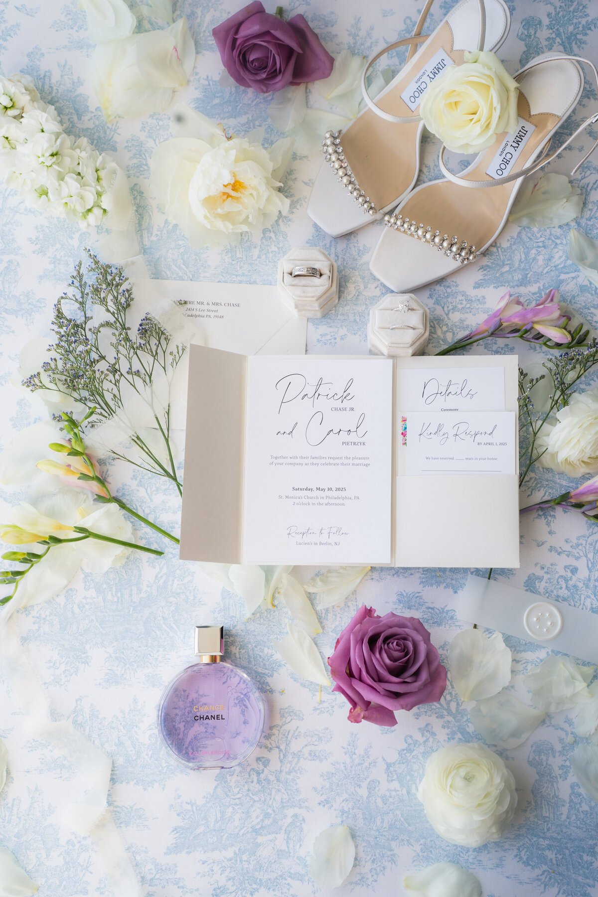 Philadelphia Wedding Stationary 