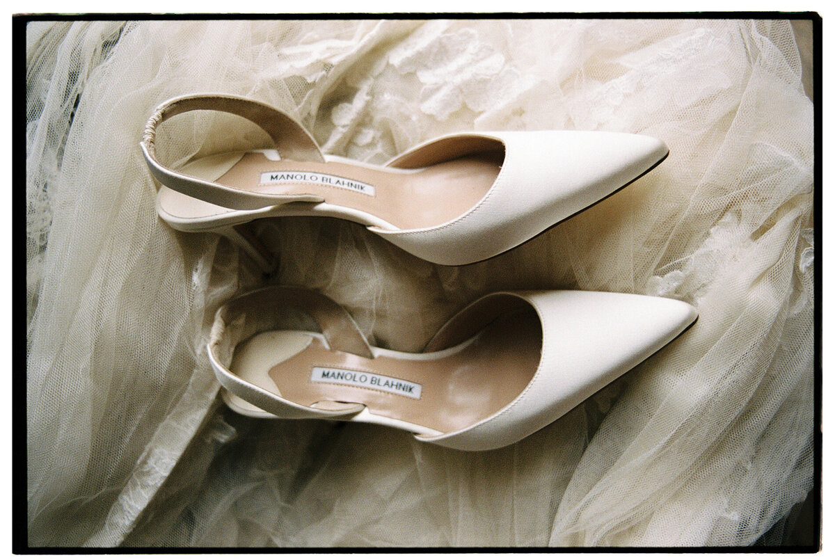 Manolo Blahnik wedding shoes