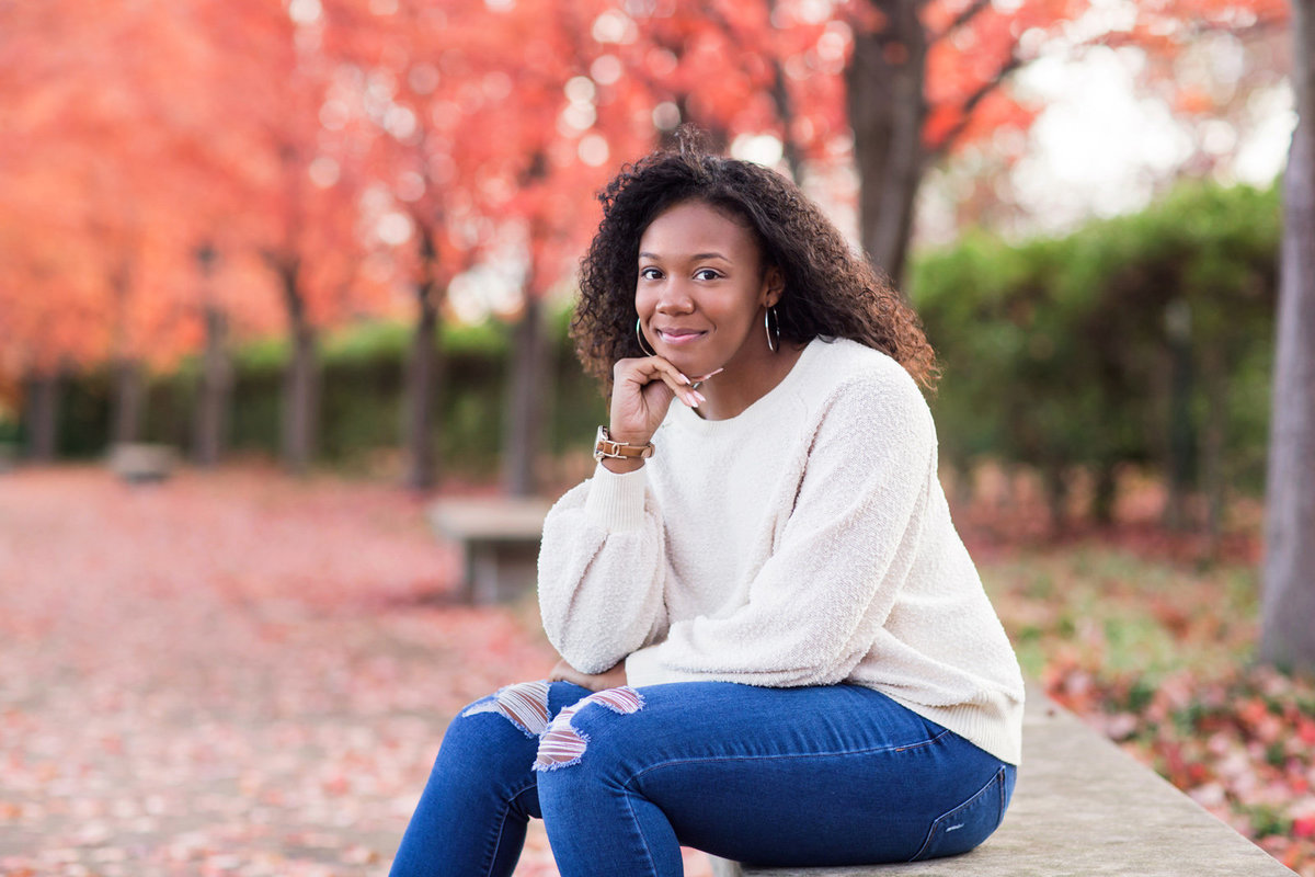 L Photographie high school senior photos Forest Park St. Louis Art Museum 05