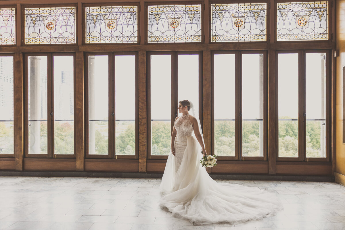 fall - chicago - athletic - association - wedding - chicago