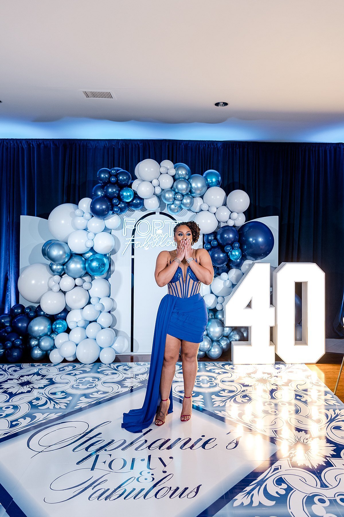 Stephaine Minick 40th  Iris Mannings -86