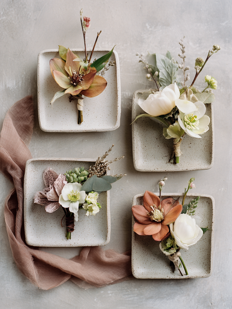 krista5123_floral_boutonnires_arranged_in_handmade_ceramic_tr_740bcb27-56f8-474e-9db7-f2224c7577e1_3