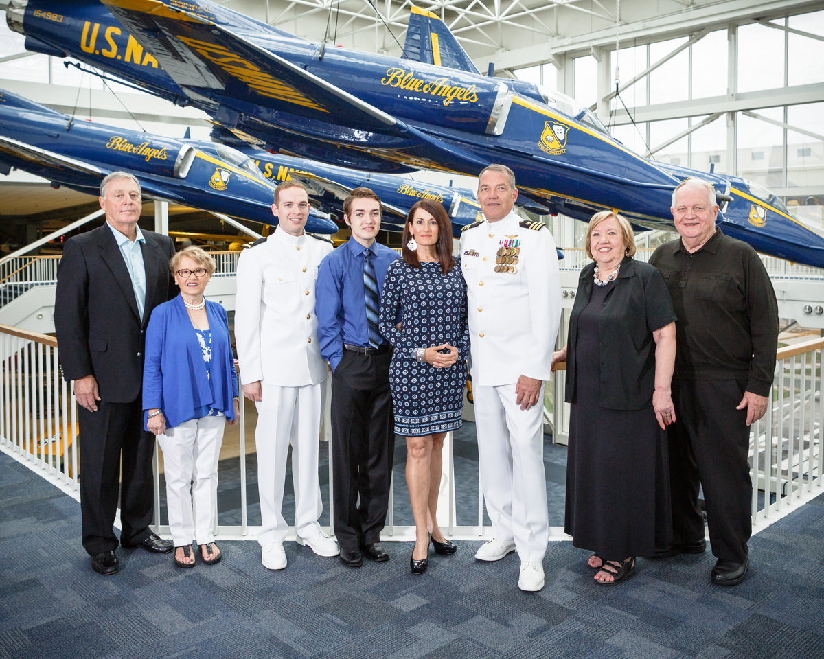 Brian Klevin portrait at The Naval Air museum in Pensacola, Florida.