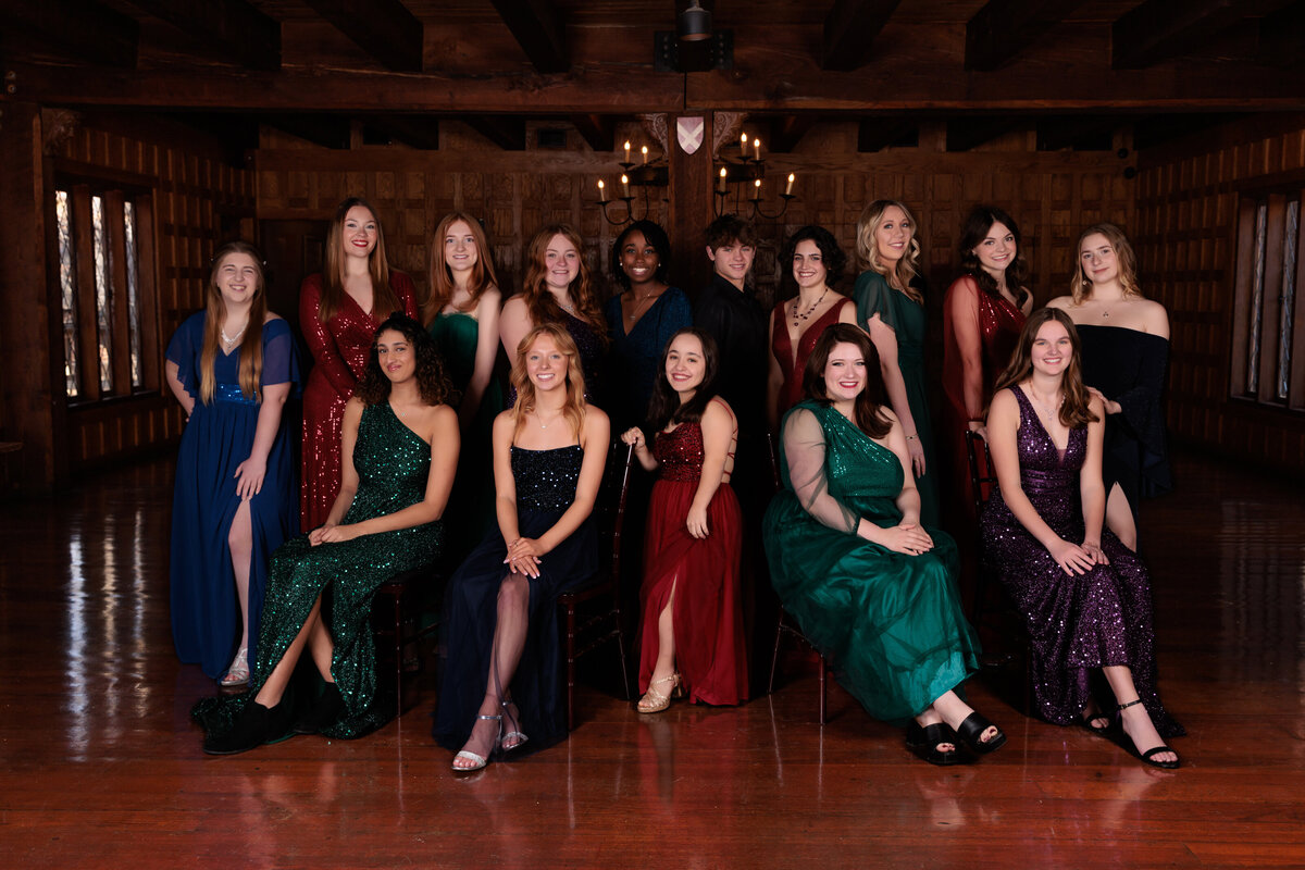 Castle near Raleigh, NC for these high school seniors.
