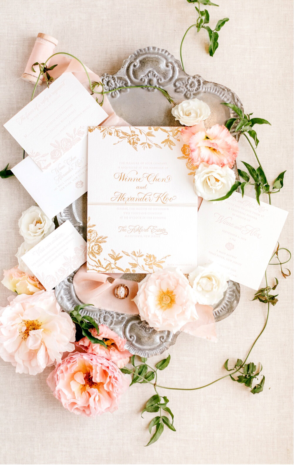 001_Peach-pink-stationary_wedding-invitations