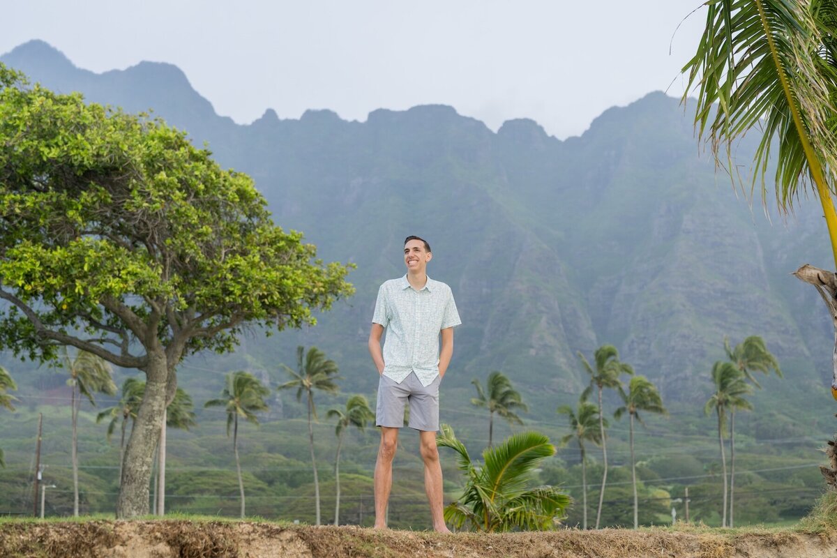 Oahu Senior Portrait photos