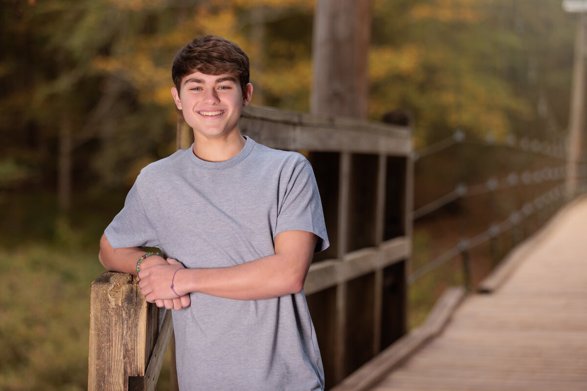 Fall Senior Pictures for this Holly Springs high school senior