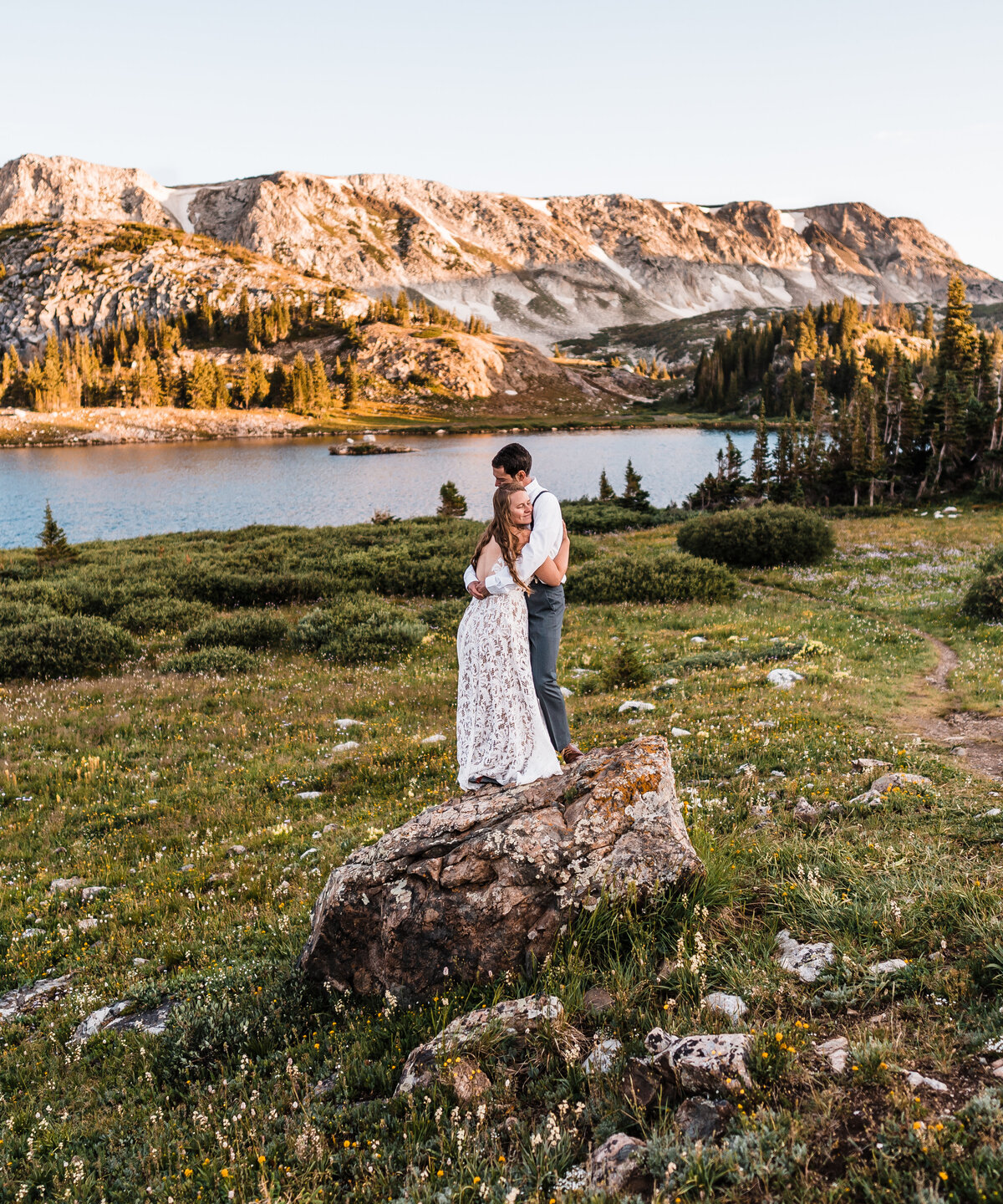 Snowy Range, Wyoming Elopement Photographer and Videographer