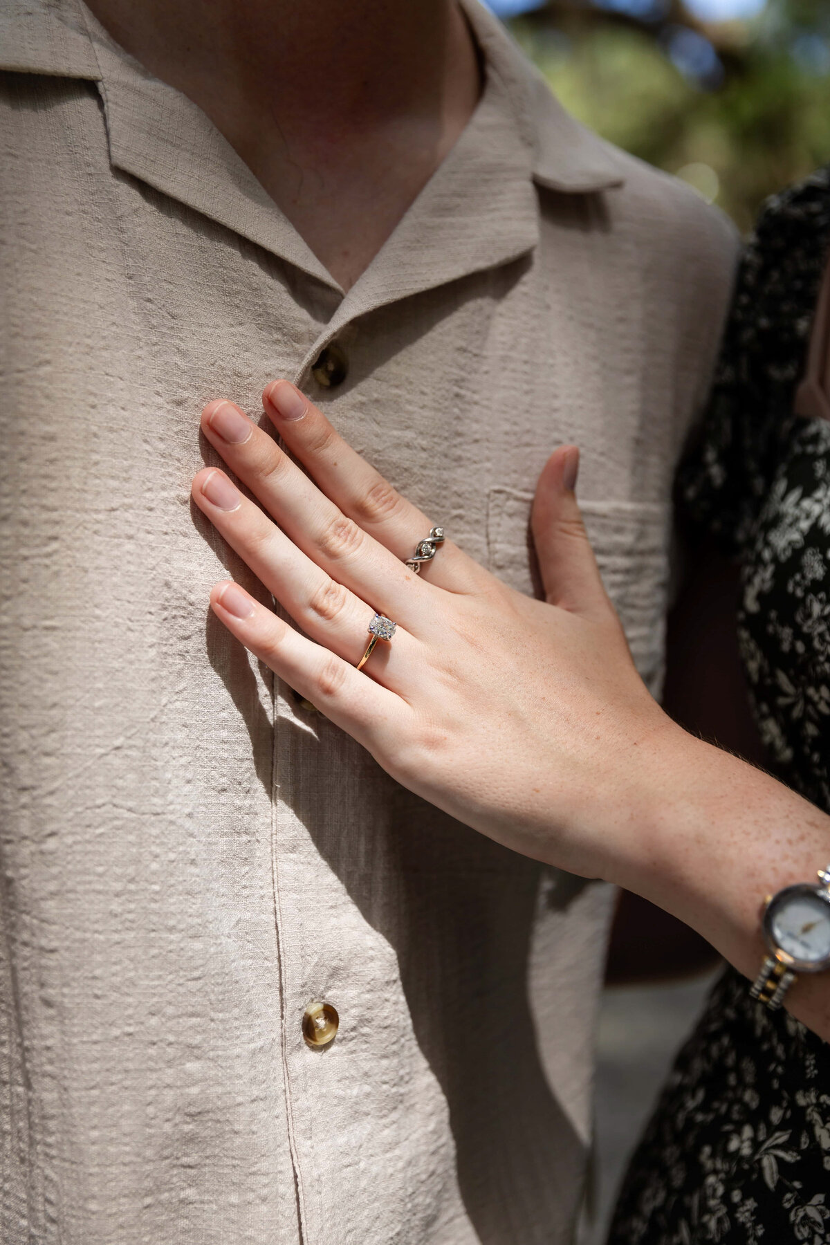 Surprise engagement at Wormsloe Historic Site | Savannah Proposal Photographers | Phavy Photography