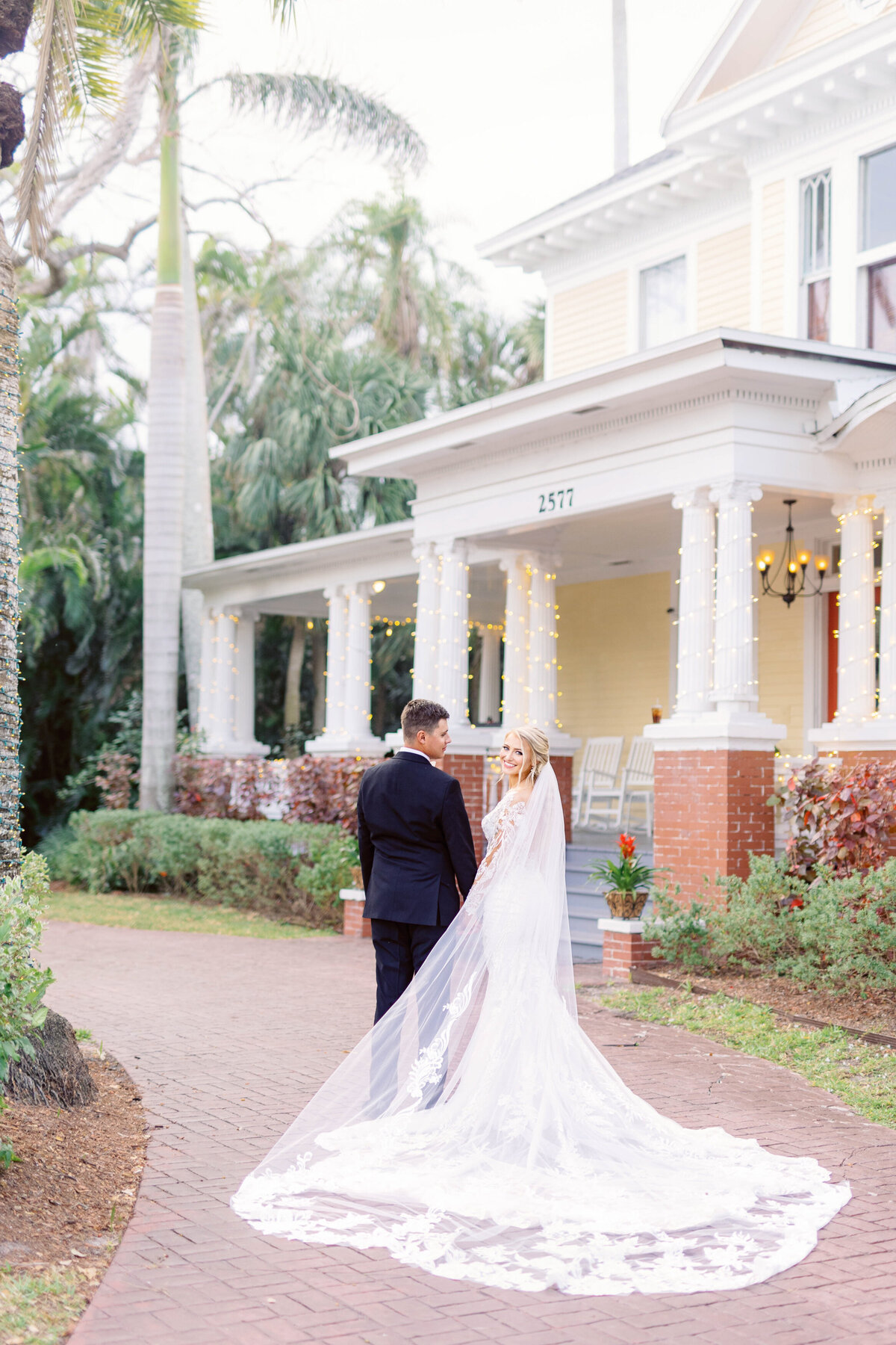 Justin & Cassidy - The Heitman House - Wedding Portraits - Fort Myers Wedding Photographer-538