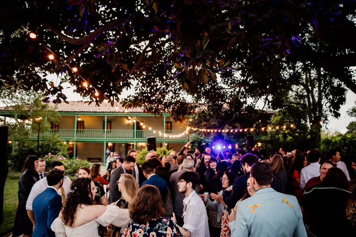 Archer Inspired Photography - Rachel and Alex Wedding - Rancho Los Cerritos Historic Site - Long Beach - Open Dancing-24