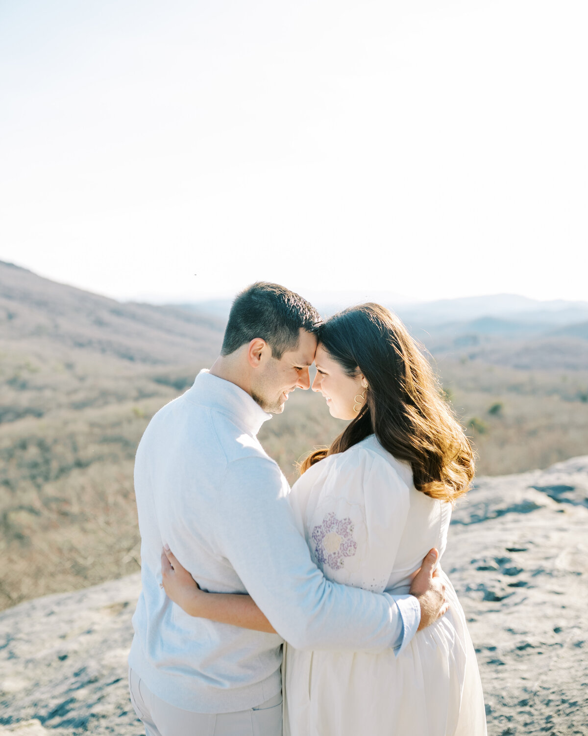 The Fourniers | Grandfather Mountain Engagement-48