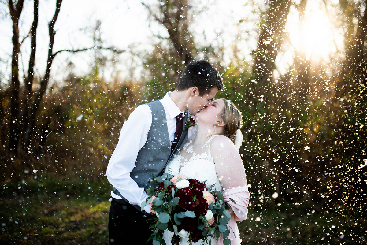 snow Wedding Photography Springfield MO