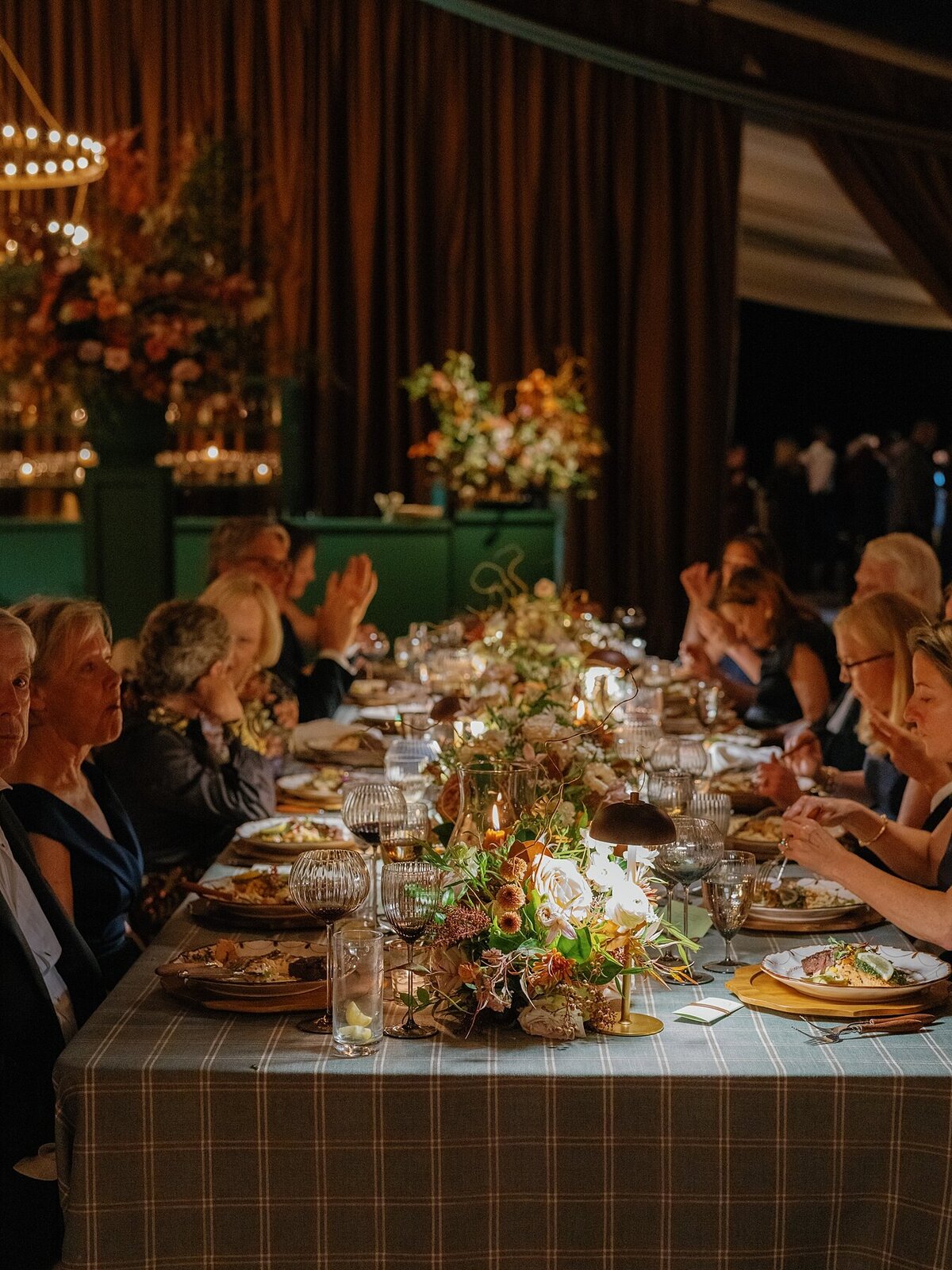 Custom tented wedding celebration with fall Ralph Lauren vibes at private polo farm in Aiken, South Carolina by Sarah Bradshaw_0238