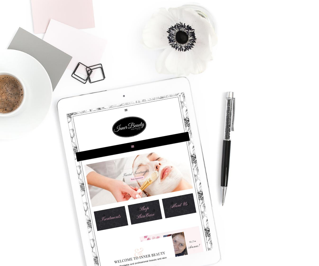 Inner Beauty - tablet view