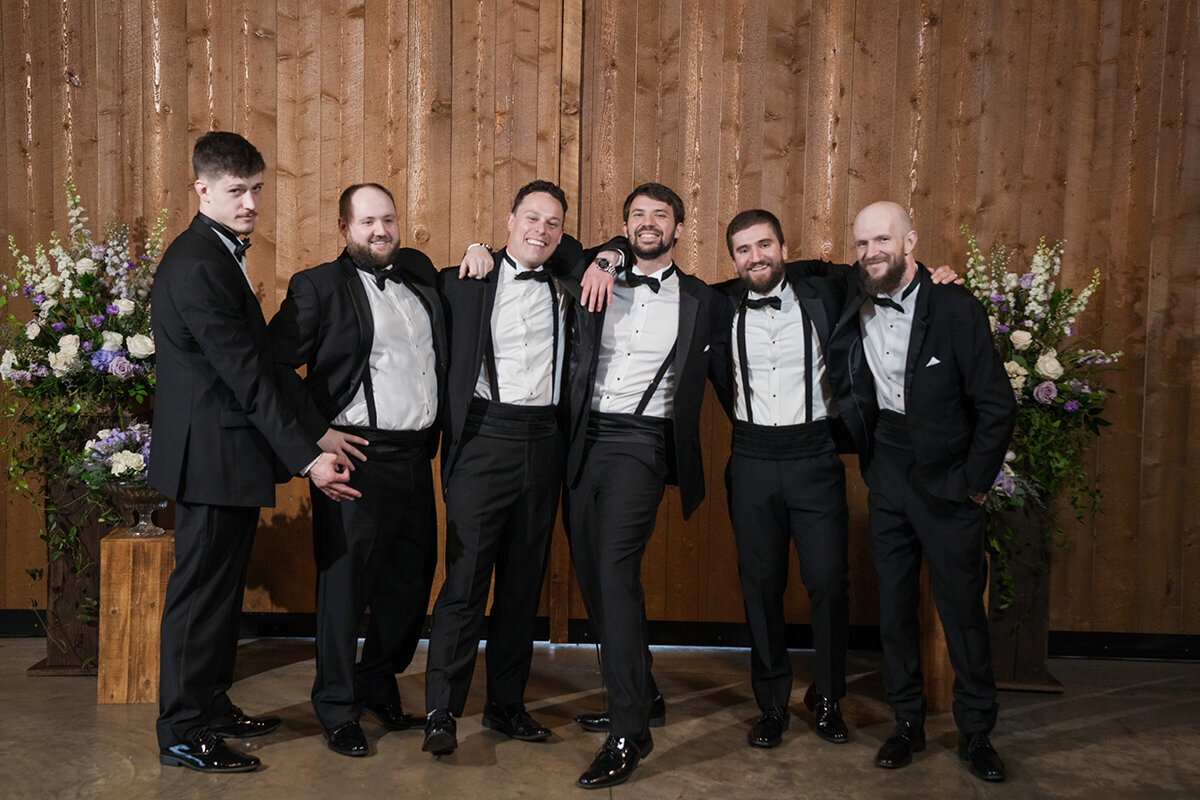 Groomsmen Group Pose Colorado