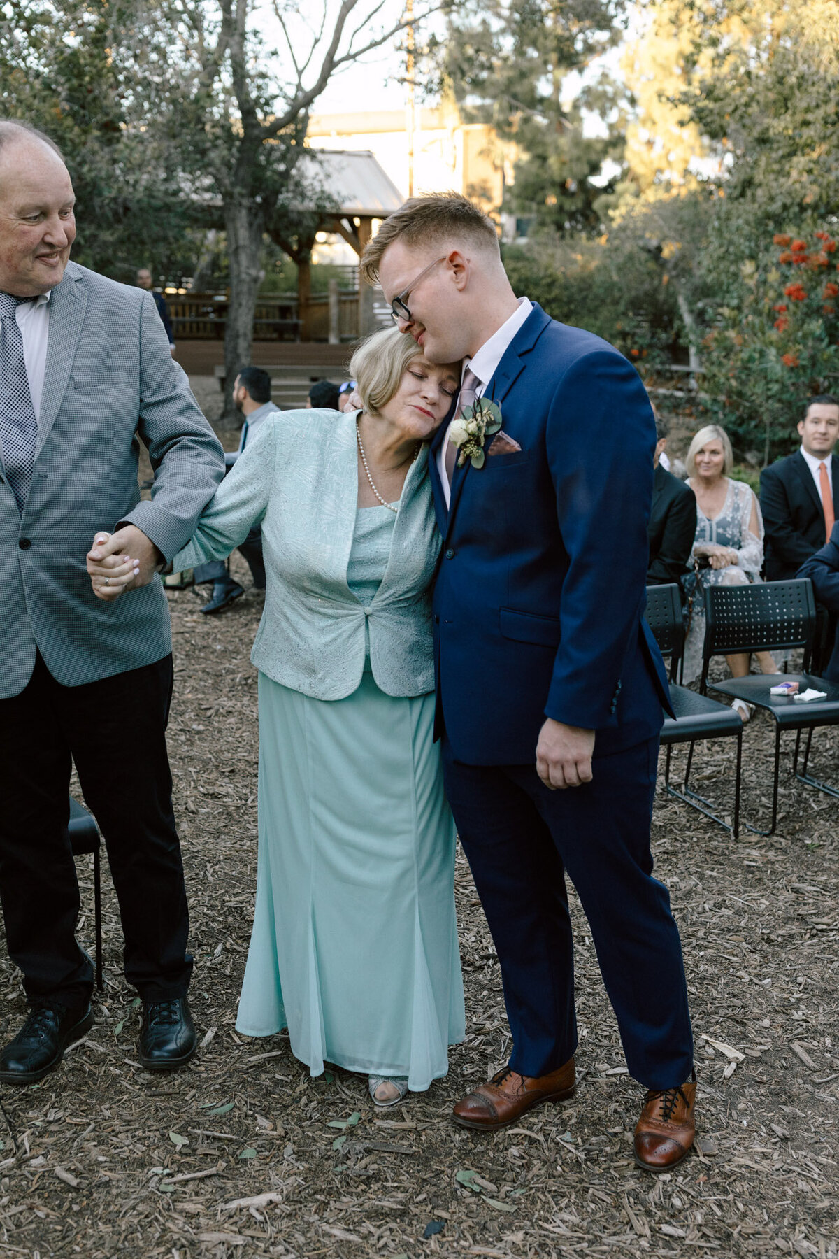 A wedding at the Environmental Nature Center in Newport Beach, CA