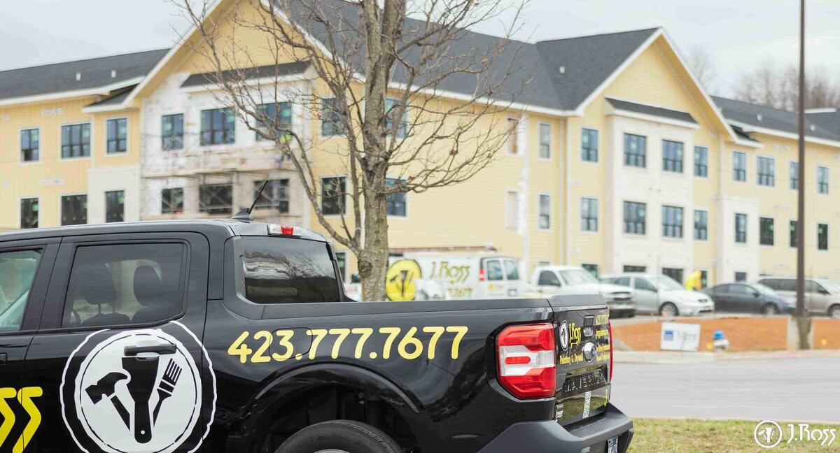 johnson city commercial painting contractor j.ross