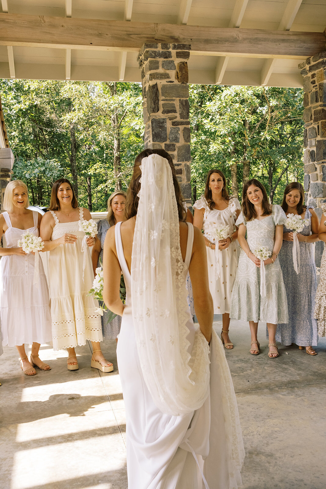 bridemaids-and-bride-first-look