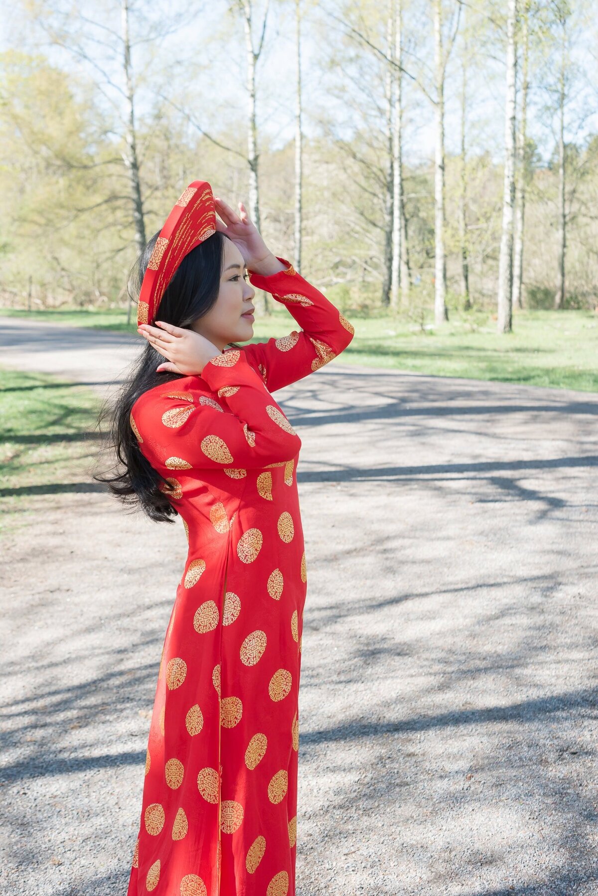Destination Wedding Photographer Anna Lundgren in Stockholm City Wedding with Ao Dai in Stockholm Sweden_04