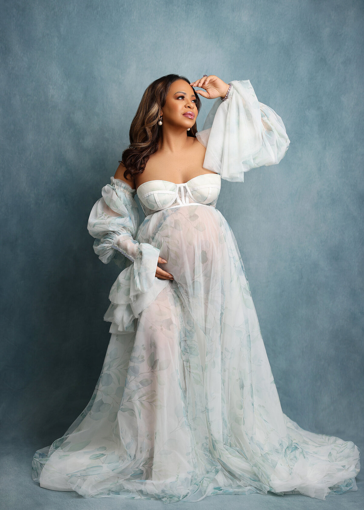 Floral_Tulle_Maternity_Dress_Charlotte
