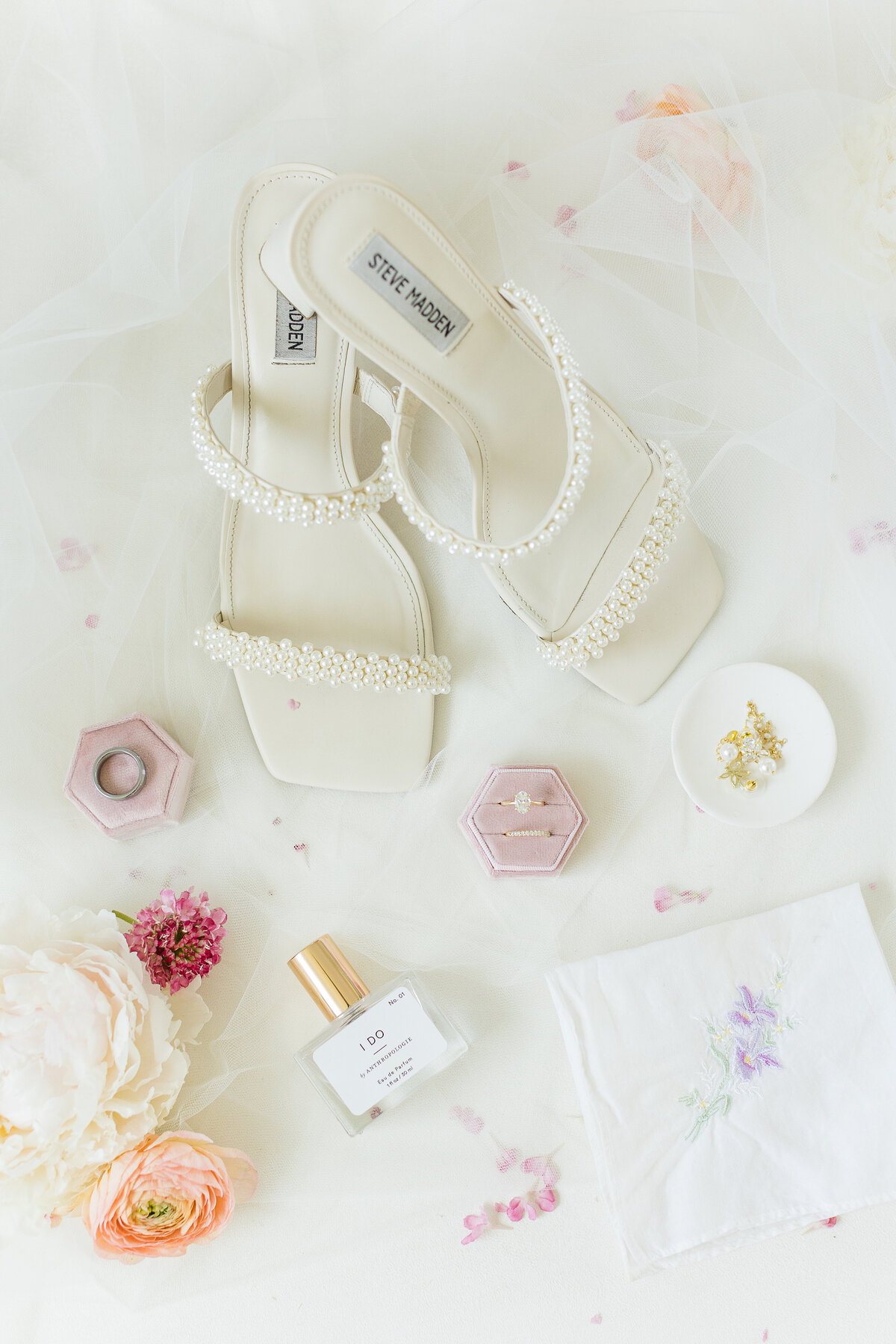 Wedding lay flat details Emerson Fields Wedding Venue