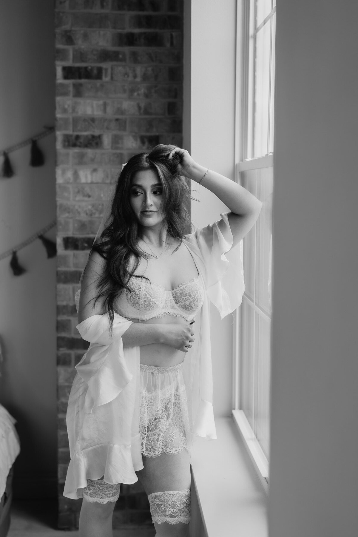 Boudoir studio photo shoot in Austin Texas

