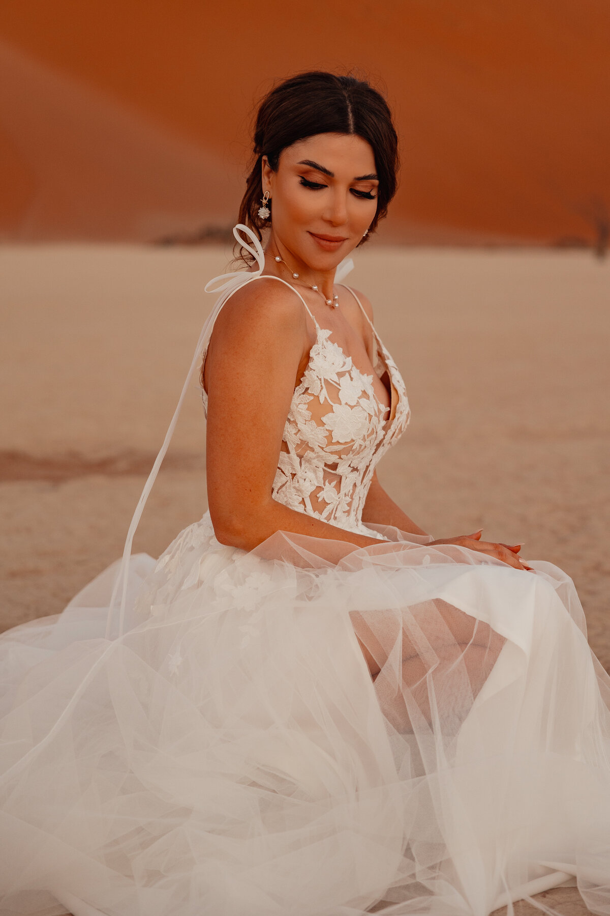 Zhila Ziad Nuri Elopement Wedding Sossusvlei Namibia Africa Heleen Photography-187