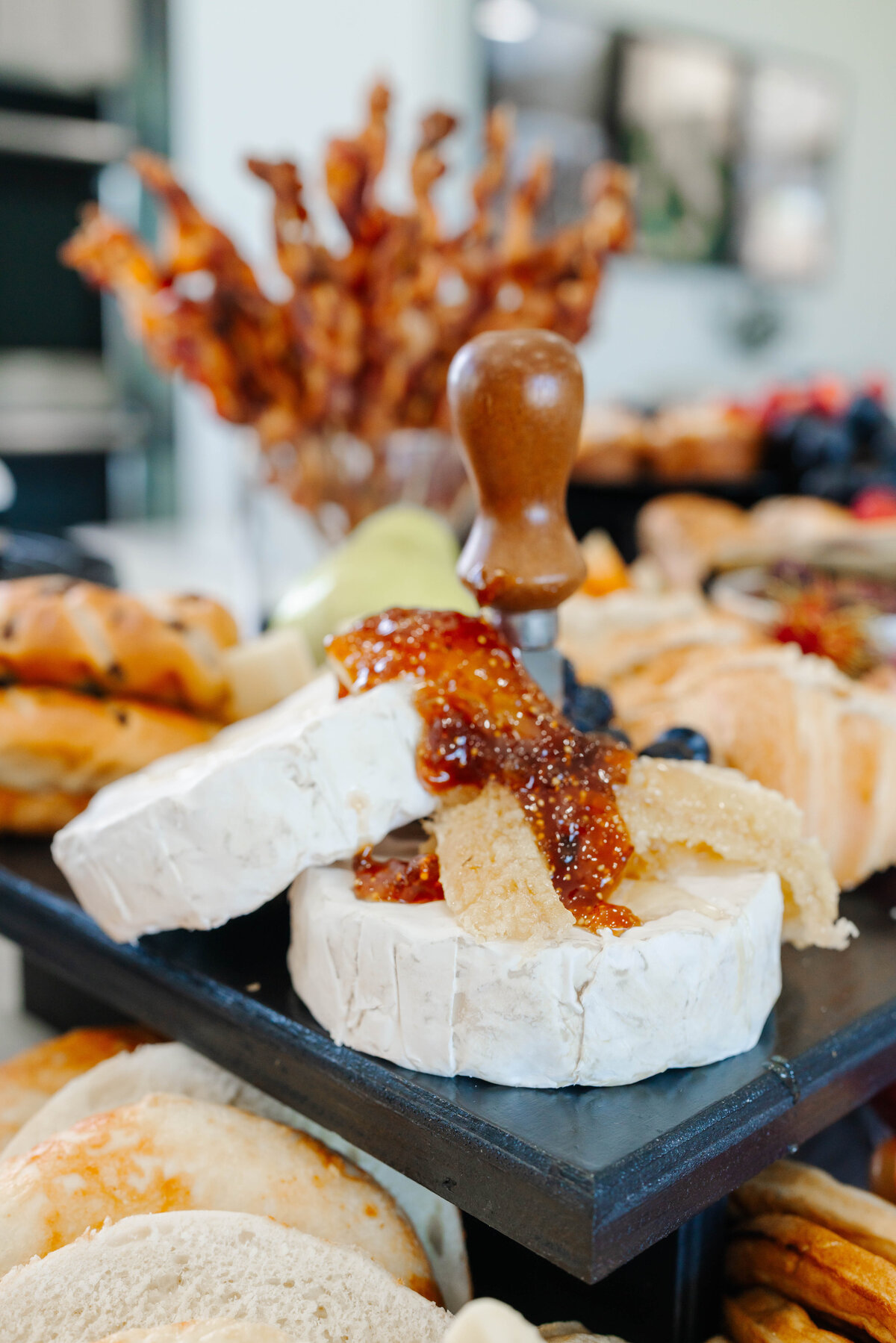 brie and honey