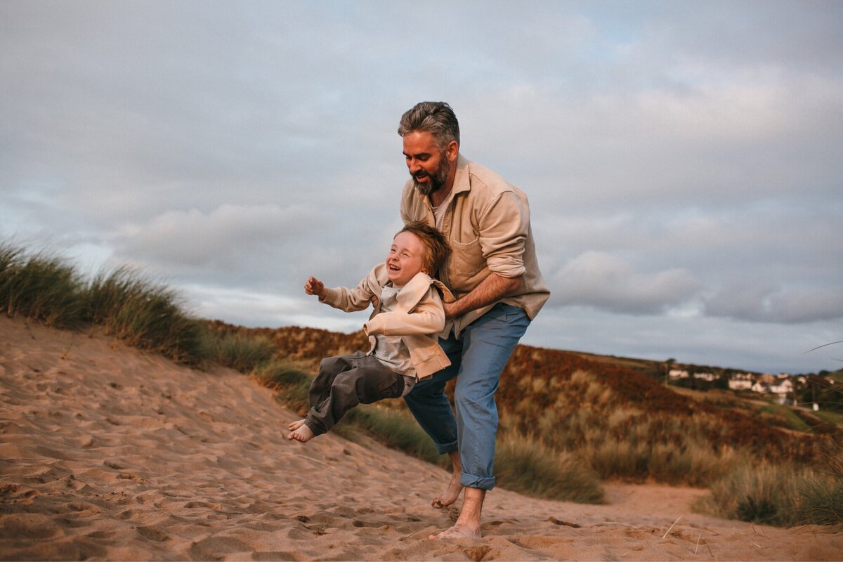 Family Photographer Devon_Bantham Beach, UK_Freckle Photography_002