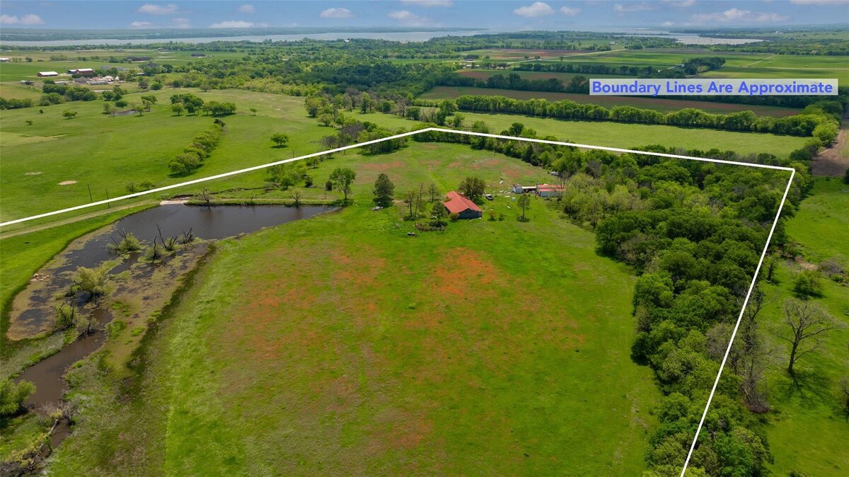 22 Acre property for sale near Lake Ray Roberts in Valley View TX