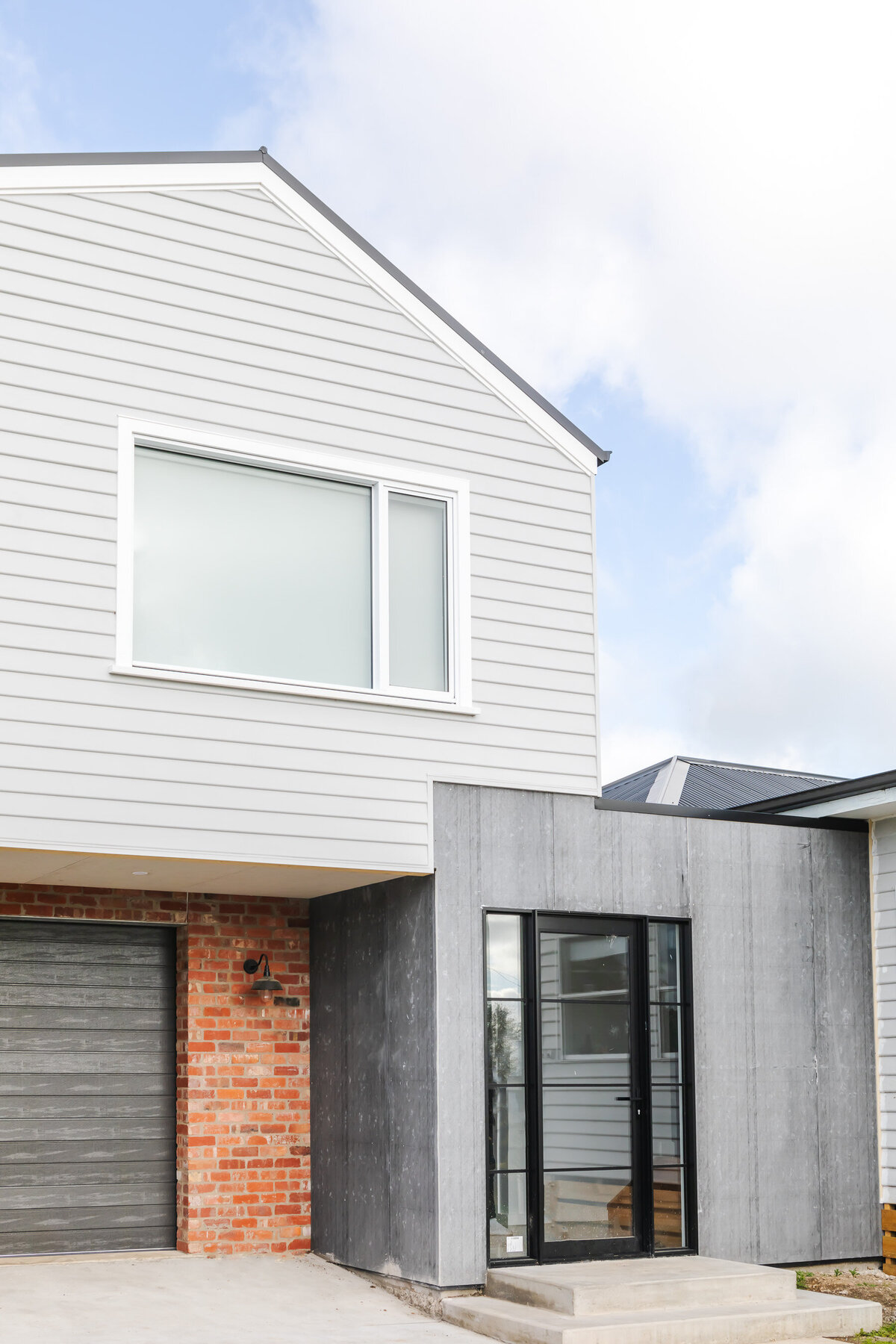 Exterior of custom built home by WBK Building