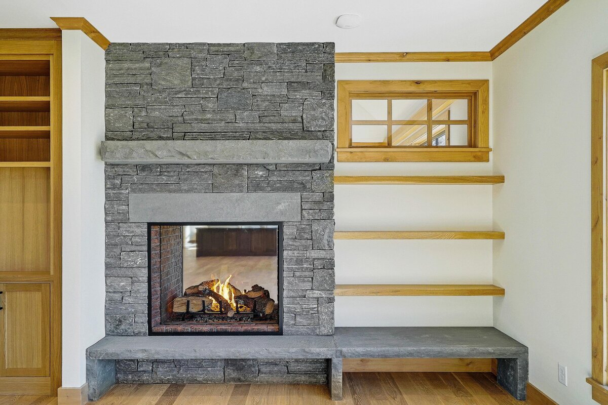 Office Fireplace