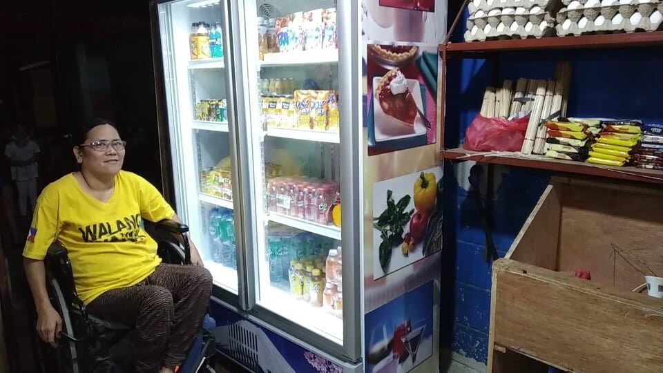 Social Services - 2022 - 2 SAKADAB members who received a showcase chiller