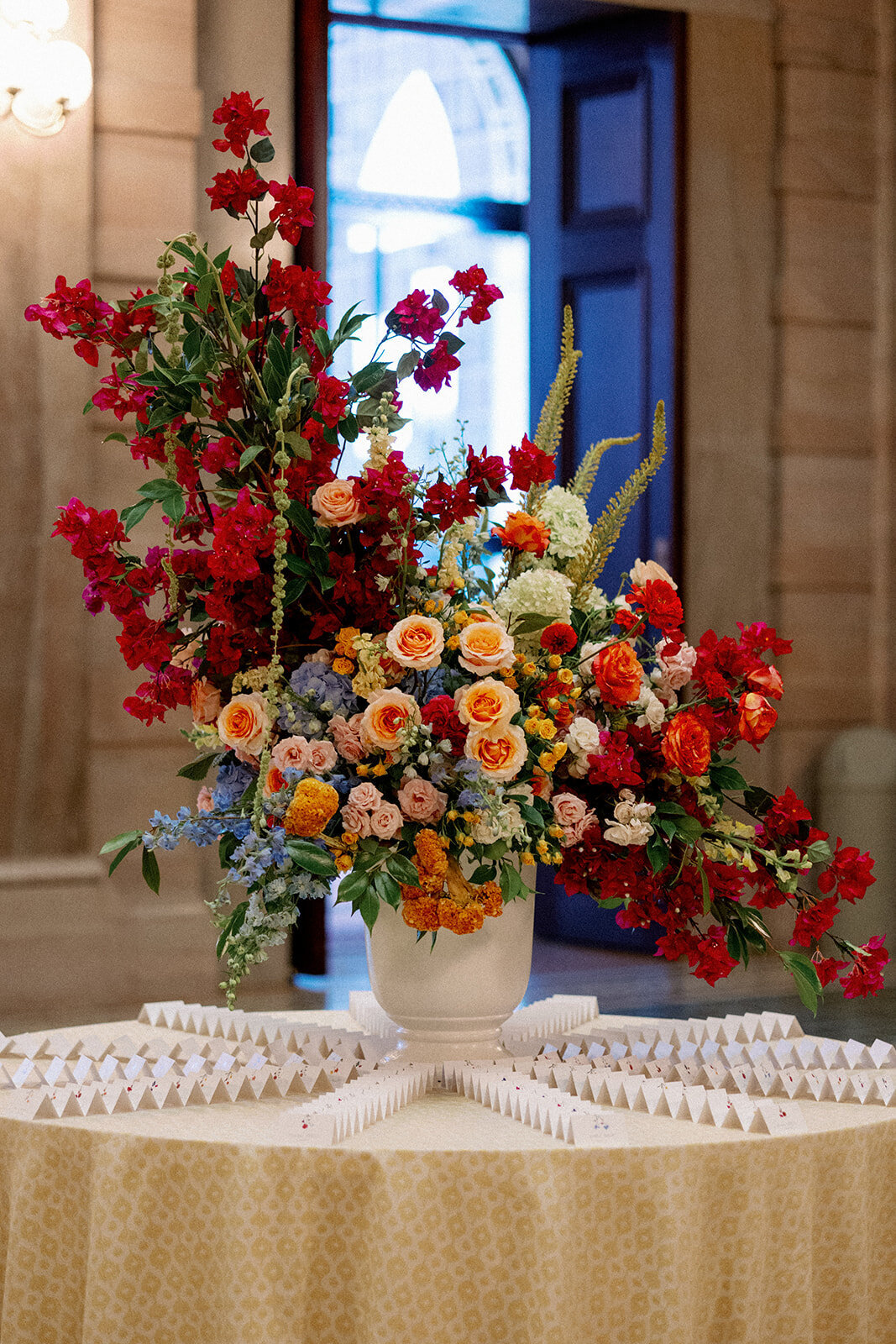 Modern Indian Wedding at Chicago Cultural Center Tiffany Dome_14