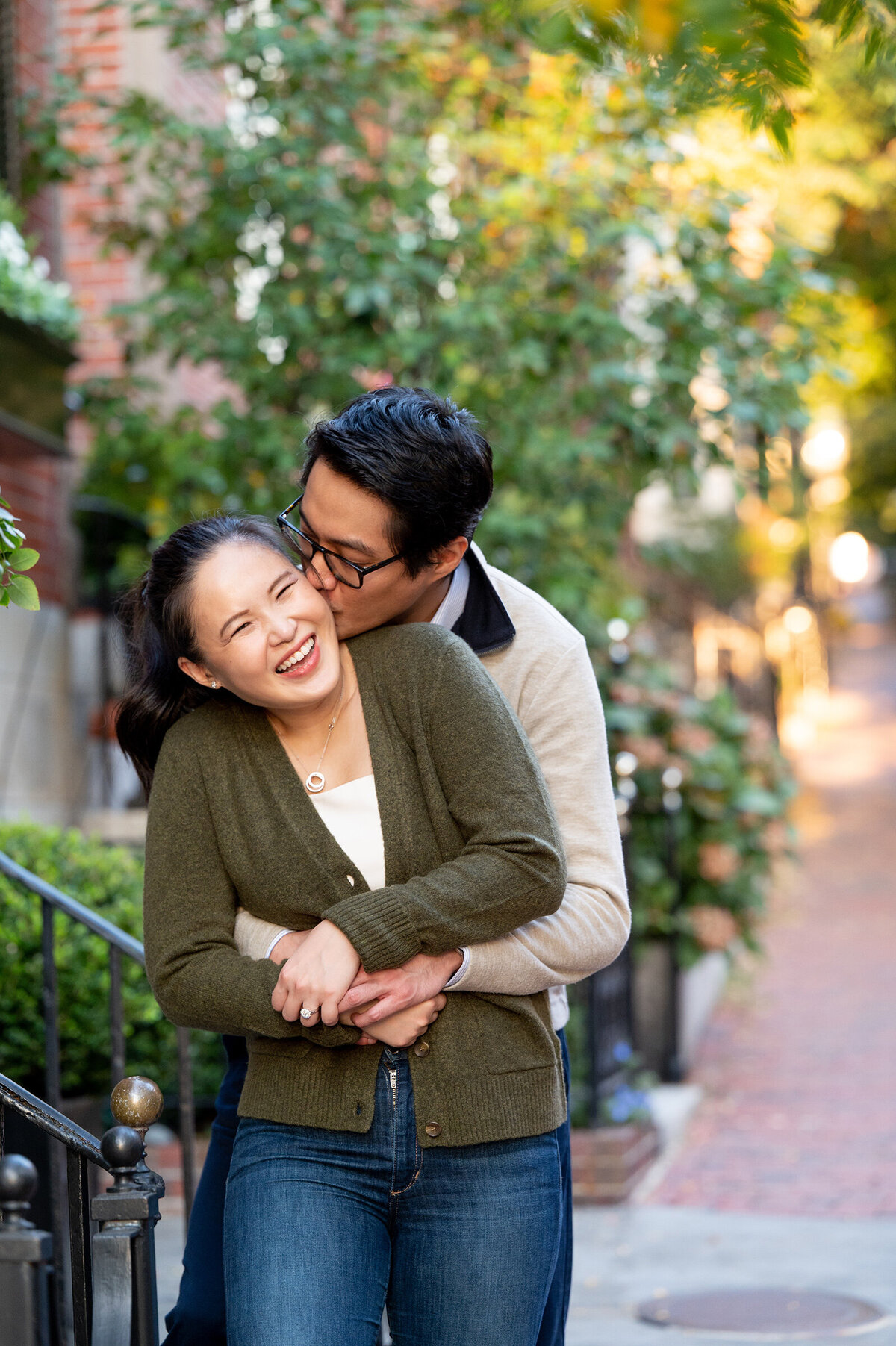 LaughingHuggingCouple