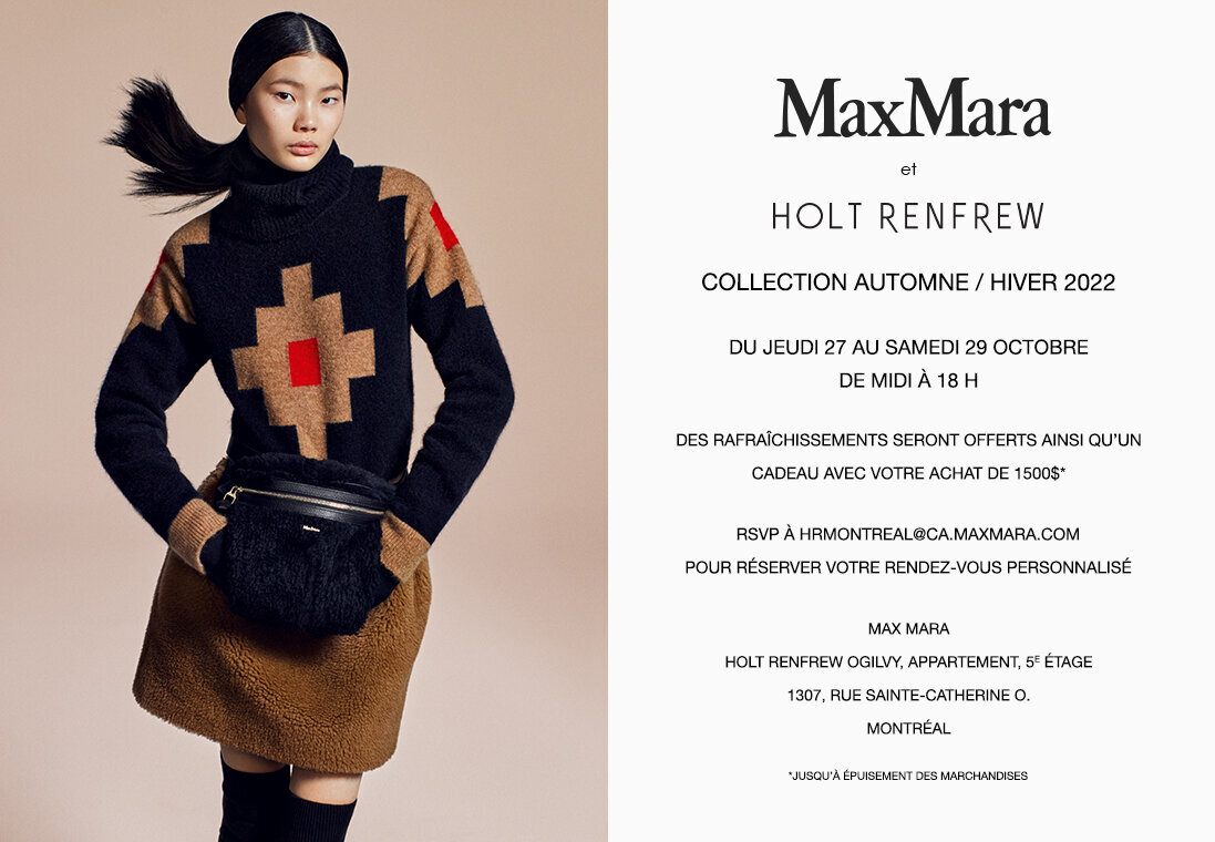 07_FRENCH_Holt Renfrew maxmara montreal