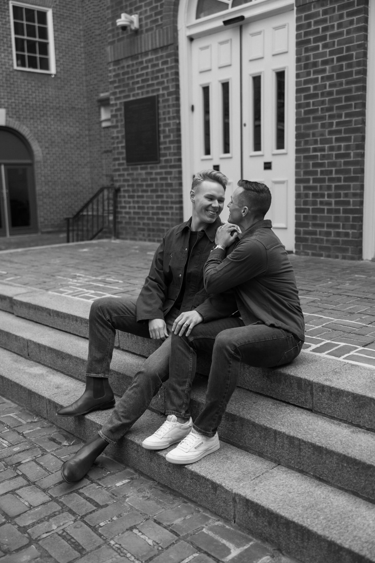 Couple Session by Richmond VA wedding photographer