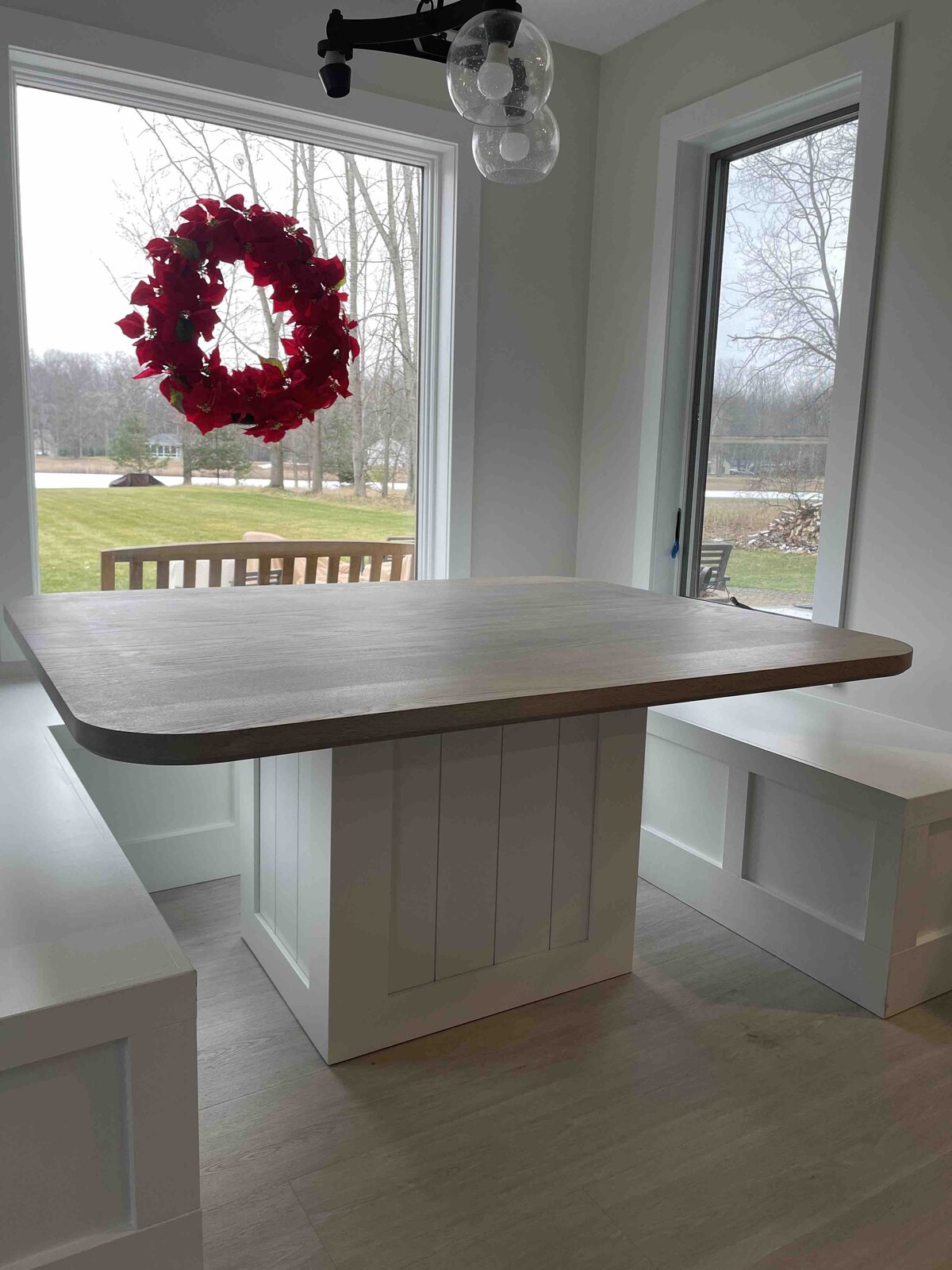 Custom-Built-In Dining Table