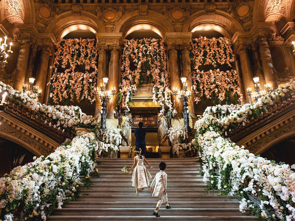Best Wedding Planner in Paris Destination Reception at Opera Garnier ParisWeddingPlanner-CorporateEvents-AlejandraPoupelEvents-OperaGarnier13