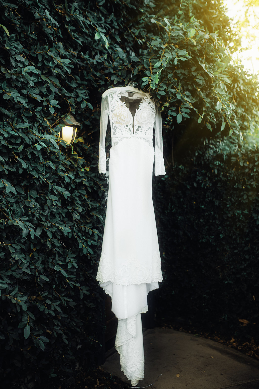 Wedding Photograph Of White Wedding Gown Los Angeles